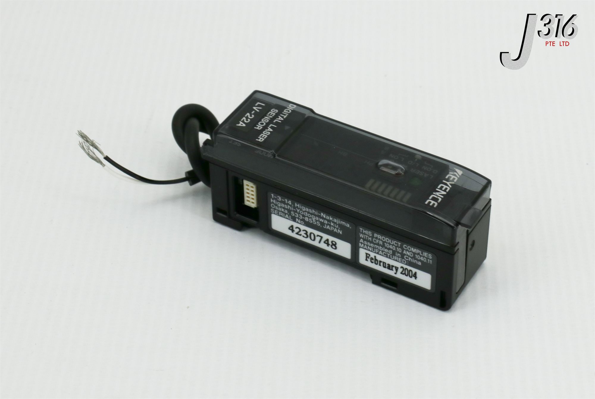 20600 KEYENCE DIGITAL LASER SENSOR LV-22A | eBay